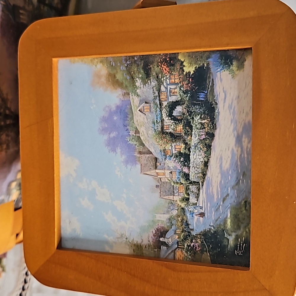 Thomas Kinkade Lamplight Baskets - Picture 7 of 9